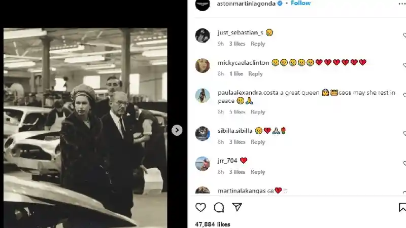 Foto - Ratu Elizabeth II Meninggal, Para Produsen Mobil Inggris Ucapkan Bela Sungkawa 