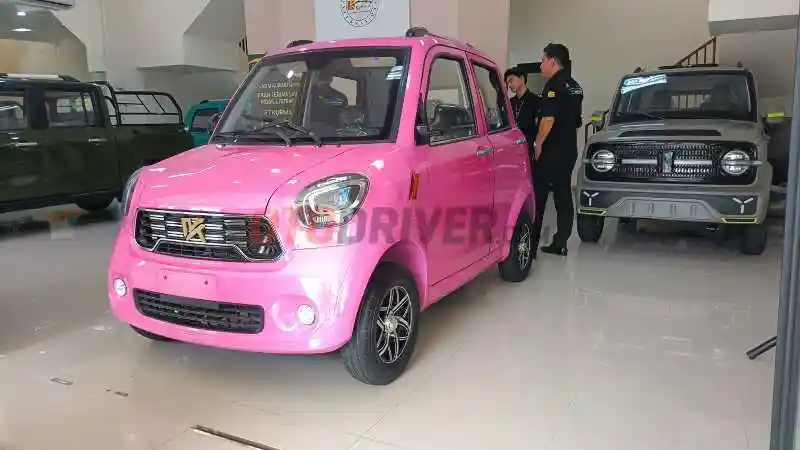 Foto - Importir 'Kurnia Motors' Serah Terima Tiga Unit Mobil Listrik ke Konsumen 