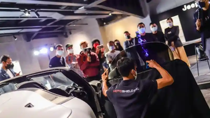 Foto - TDA Luxury Toys Perkenalkan Kaca Film Canggih Bernama MotoShield Pro