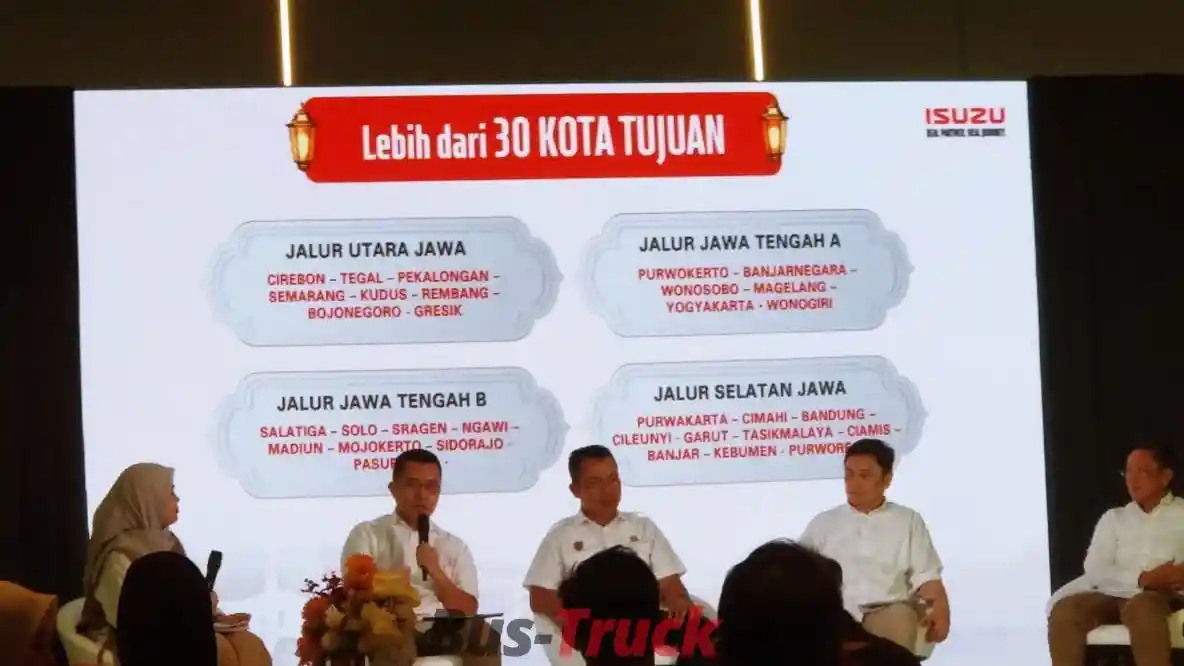Foto - Isuzu Gelar Mudik Gratis, Kapasitas 400 Penumpang
