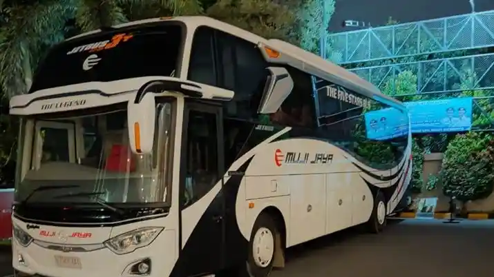 Foto - Bus 'Pengangkut Motor' Muji Jaya dan Sudiro Tungga Jaya Dirilis Bersamaan