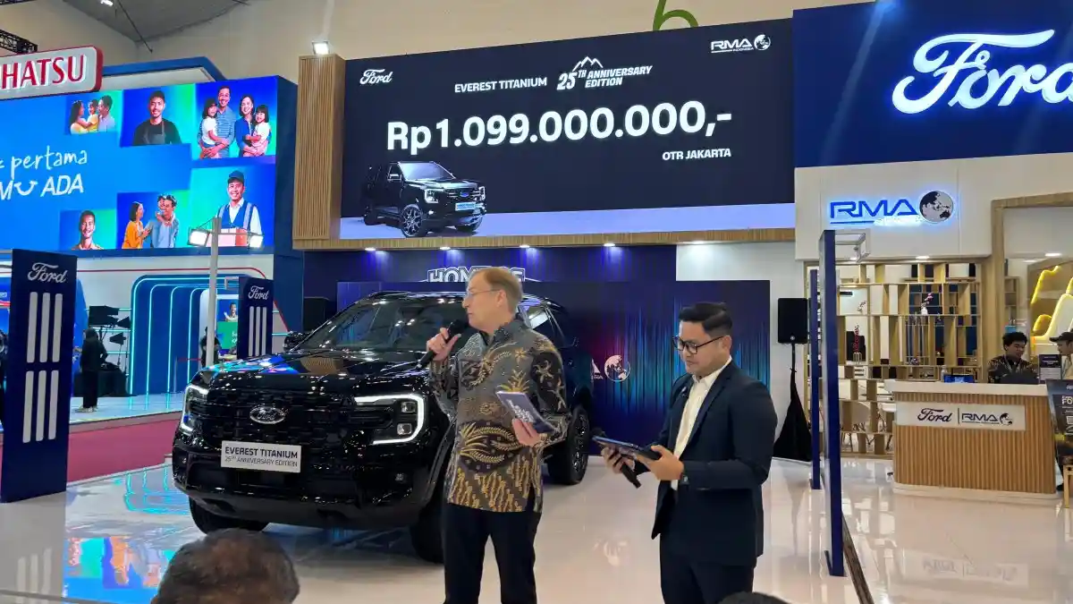 Foto - Ford Rilis Everest Titanium Edition di GJAW, Hanya 25 Unit di Indonesia