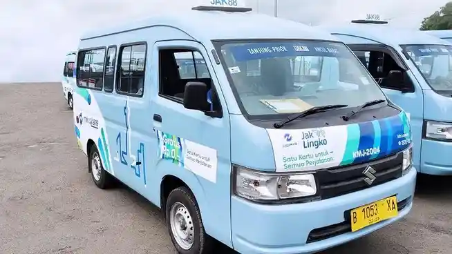 Berita - Ada Angkot Baru di Jakarta Utara, Bisa Naik Gratis