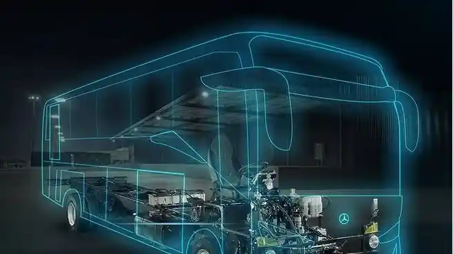 Bus - Medium Bus Mercedes-Benz OF 917 di Indonesia Disempurnakan