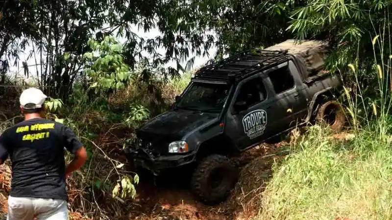 Foto - Ketika Para Jaksa Dari Kejaksaan Agung Hobi Off Road, Ini Keseruannya