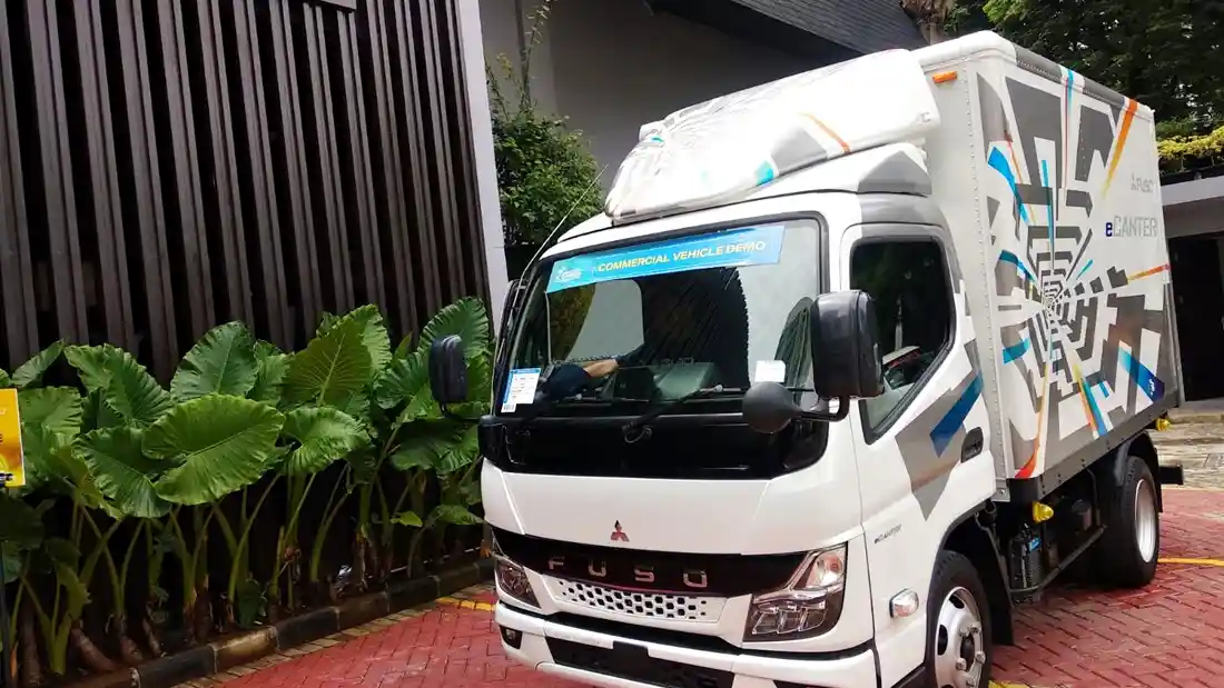 Berita - Mitsubishi Fuso eCanter ‘Rilis’ Di GIIAS 2024