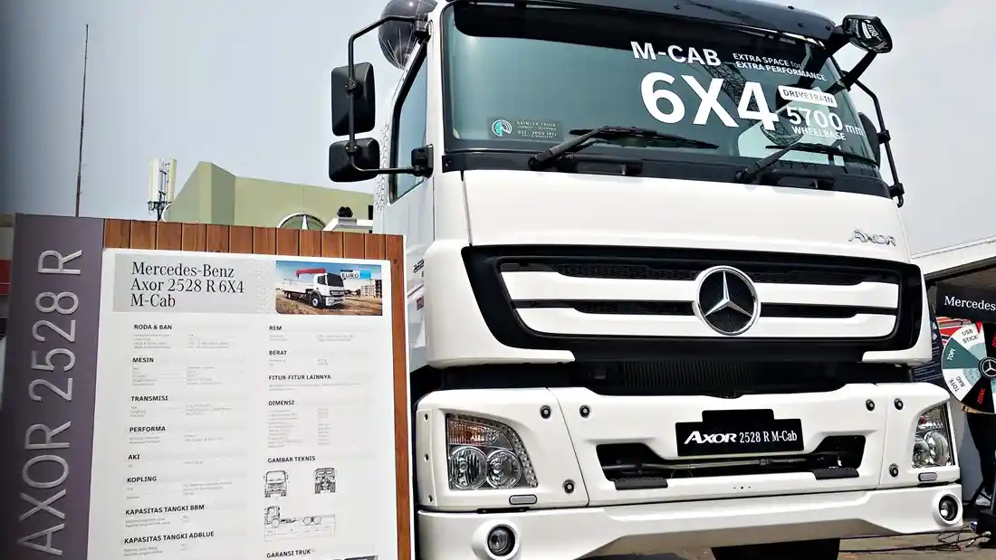 Foto - Mercedes-Benz Semakin Agresif Di Sektor Tambang