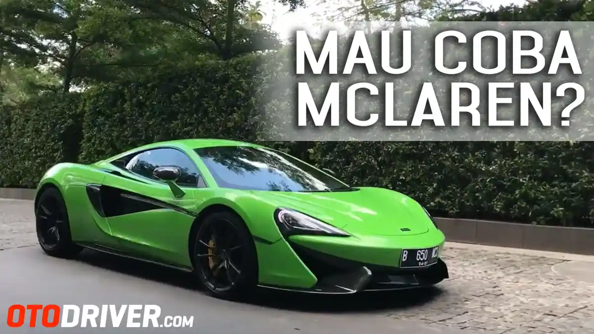 Berita - Mau Coba McLaren 570S? Simak Video Ini