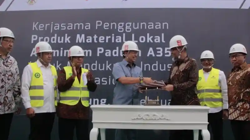 Berita - Pabrik Toyota Resmi Gandeng INALUM Untuk Pasok Bahan Baku Pelek