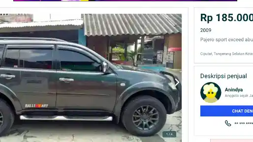 Foto - Berburu Pajero Sport Bekas Modal RP 200 Jutaan