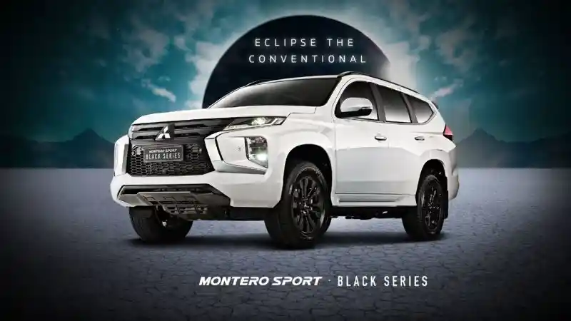 Foto - Mitsubishi Pajero Sport Serba Hitam Meluncur Di Filipina