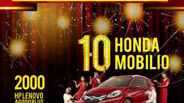 Berita - Telkomsel Bagi-Bagi Gratis 10 Unit Honda Mobilio RS