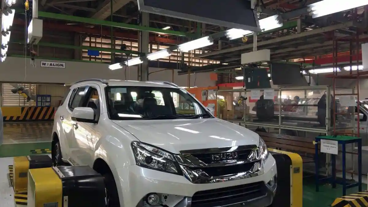 Foto - Samrong Plant, Dari Sini Isuzu Menggenjot Produksi MU-X dan D-MAX