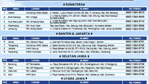 Foto - Posko Lebaran Hino Beroperasi 24 Jam 