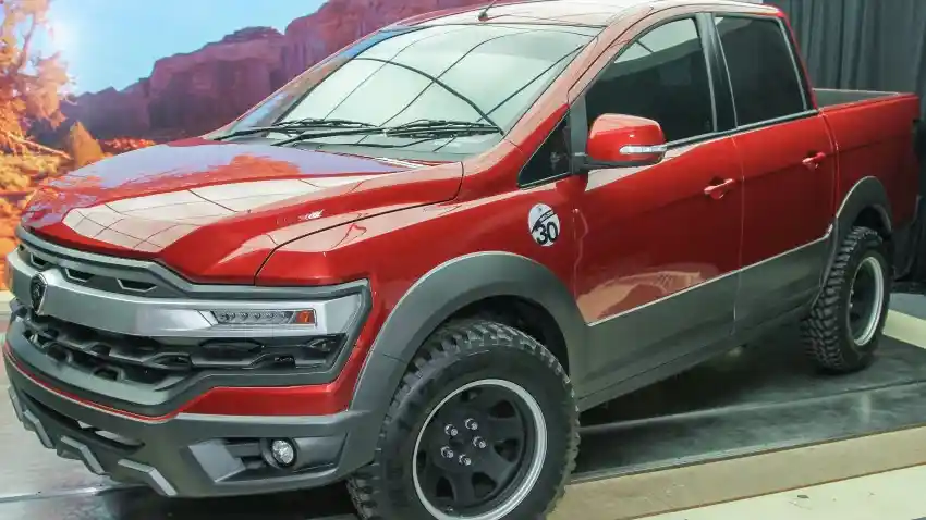 Berita - Keren, Pikap Gagah Ini Berlogo Proton! Basisnya Dari Exora