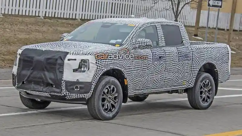 Foto - Ford Ranger Facelift, Akan Gunakan Desain Wajah F-150. 