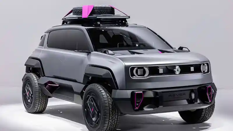 Foto - Renault Tawarkan Crossover Concept Canggih Bernama 4EVer