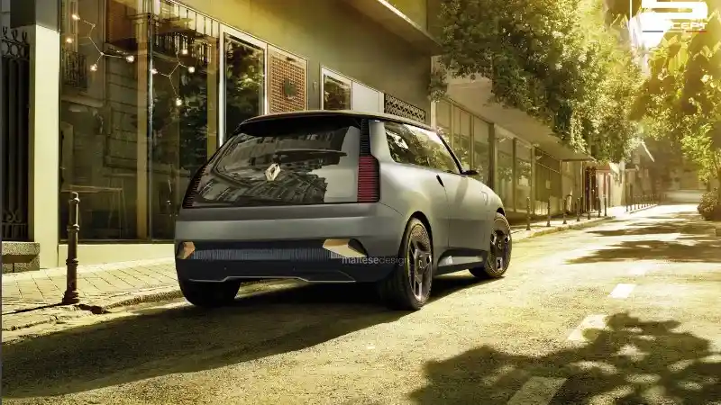 Foto - Renault 5 EV Concept Berpotensi Jadi Lawan Berat MINI EV