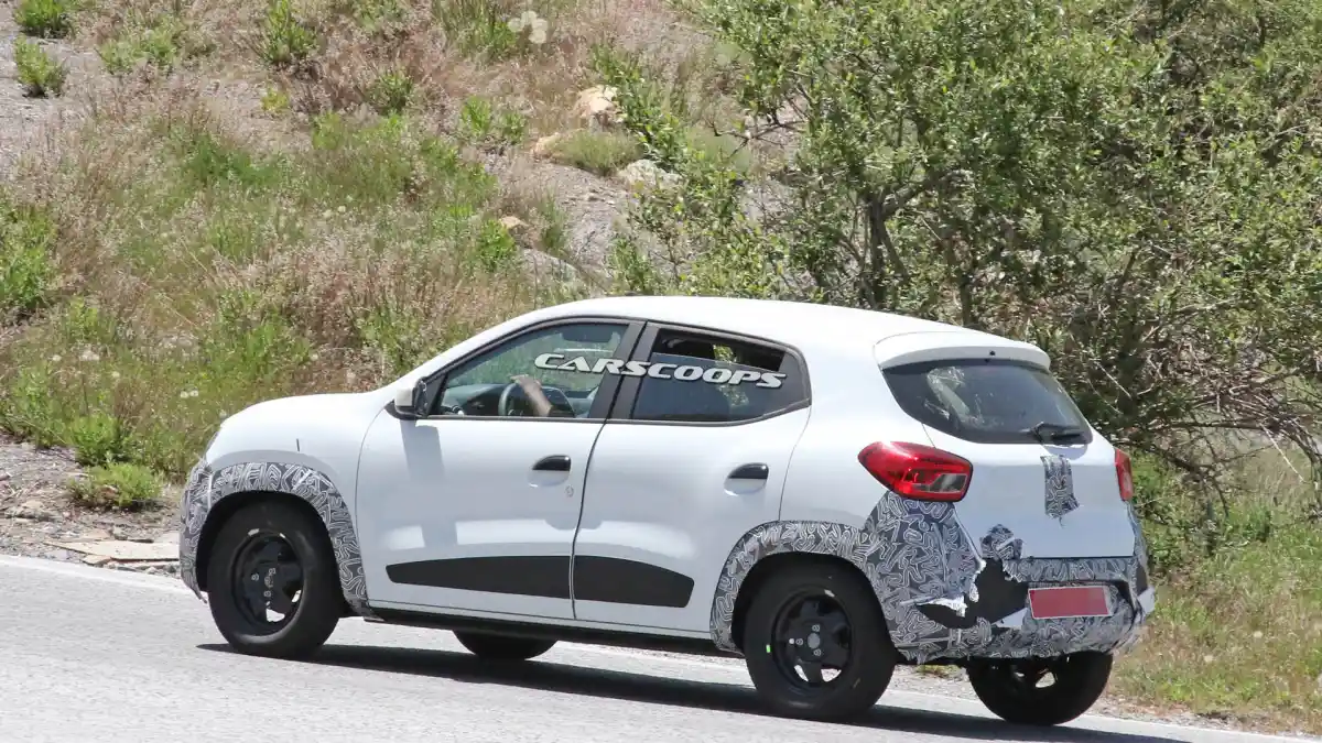 Foto - SPY SHOT: Renault Kwid Facelift Untuk Eropa