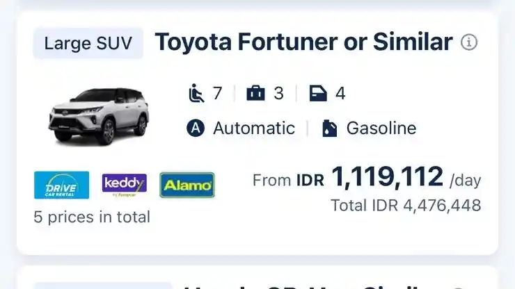 Foto - Ingin Menyewa Mobil di Thailand? Butuh Persyaratan Ini, dan Segini Biaya Sewanya