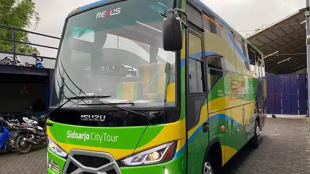 Bus - Kerennya Bus Sidoarjo City Tour Anyar, Garapan Karoseri Piala Mas