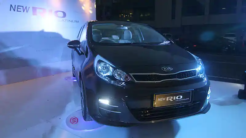 Berita - Begini sosok dan detail Kia Rio Platinum
