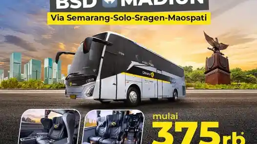 Foto - Cititrans Buka Jalur Baru, BSD-Madiun