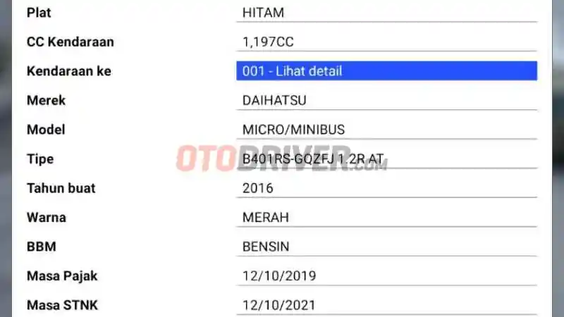 Foto - Cara Cek Pajak Mobil Lewat Smartphone