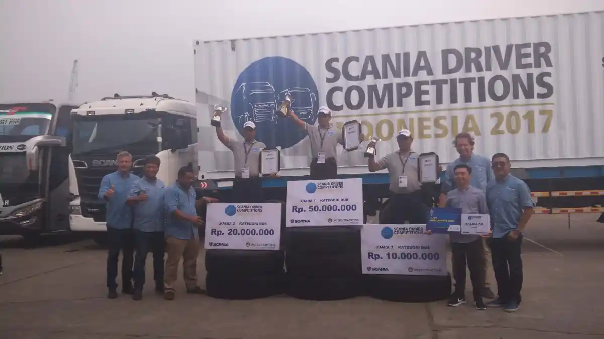 Foto - Scania Driver Competition 2017 : Ciptakan Pengemudi Berkendara Aman dan Efisien