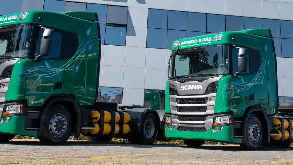 Truk - Brazil Mulai Operasikan Truk BBG Scania, Untuk Angkut Kosmetik