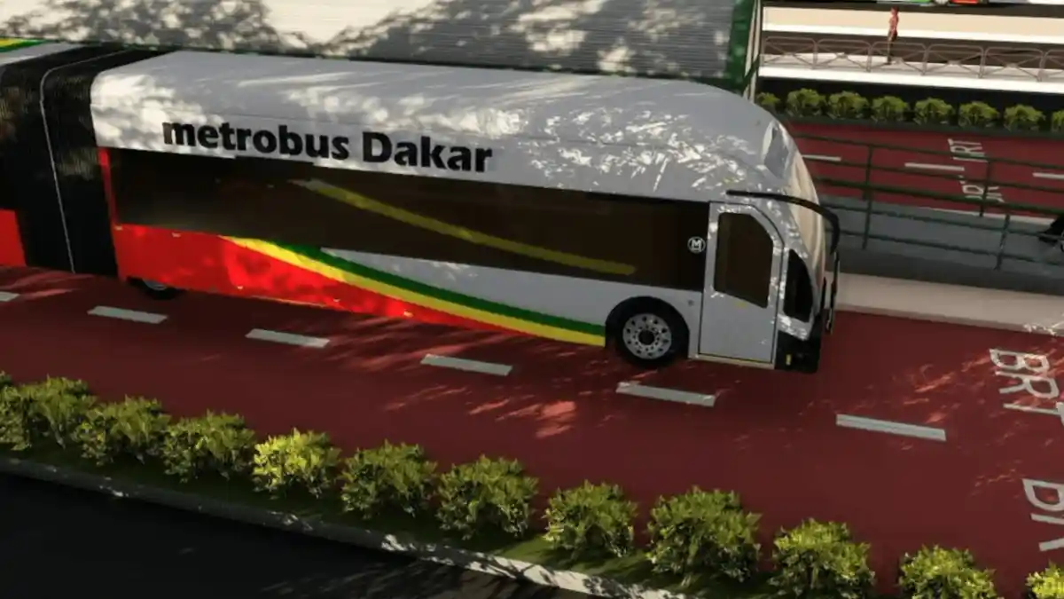 Bus - Bus Listrik Pertama Di Afrika