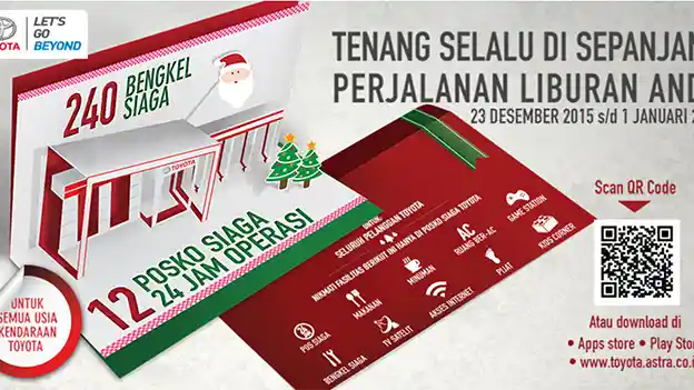 Berita - Mulai Besok Toyota Buka Posko Liburan Natal Dan Tahun Baru
