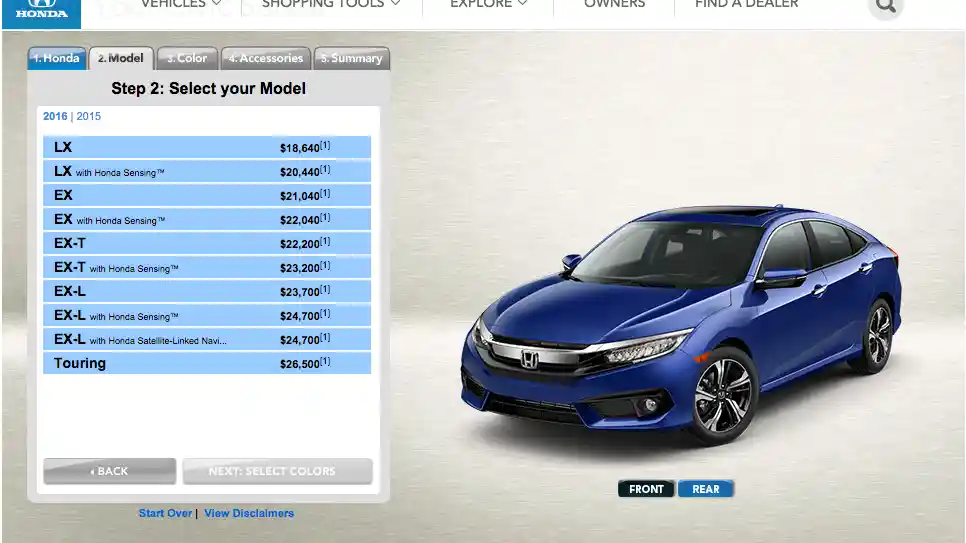 Foto - Harga Honda Civic 2016 Hanya Naik Sedikit