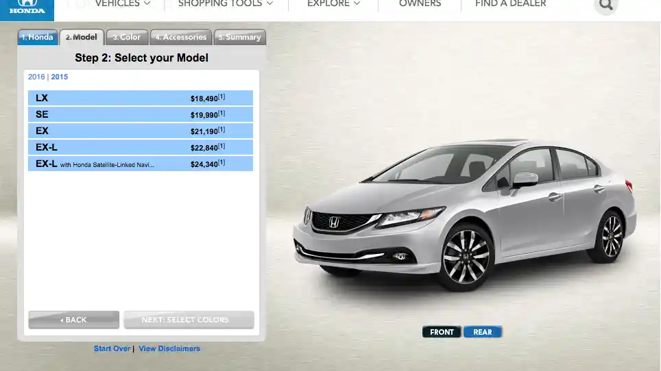 Foto - Harga Honda Civic 2016 Hanya Naik Sedikit