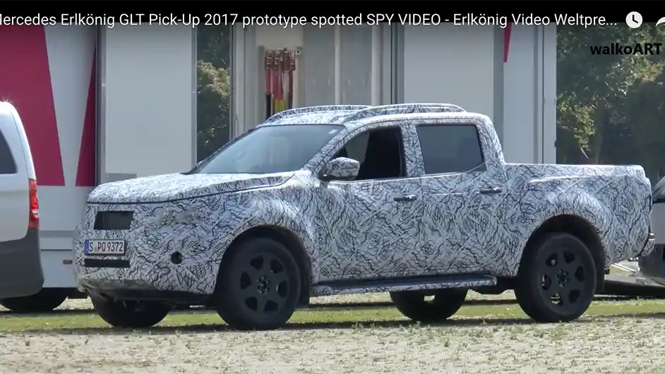 Berita - VIDEO: Spy Shot Mercedes-Benz GLT-Class 2017