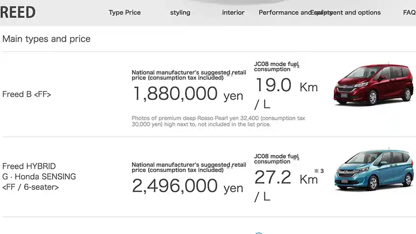 Foto - Honda Freed Terbaru Meluncur! Harga Termurah Setara Rp 242 Jutaan