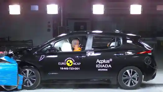 Crash Test - VIDEO: Crash Test Nissan Leaf (Euro NCAP)