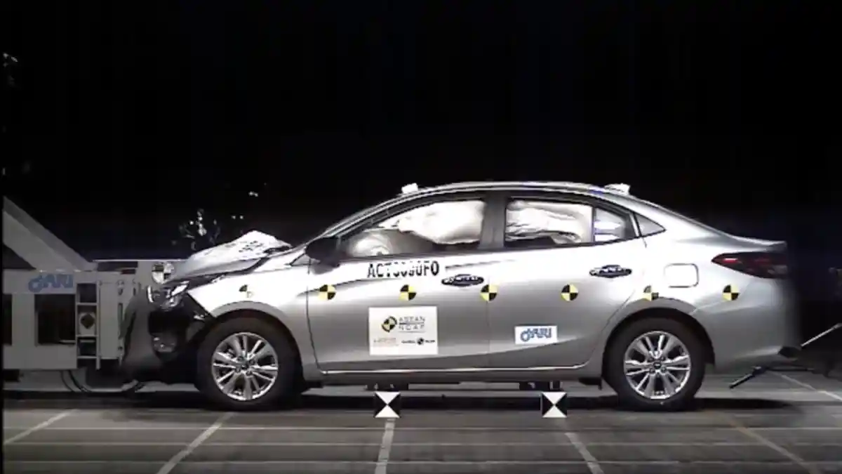 Foto - VIDEO: Crash Test Toyota Vios 2018 (ASEAN NCAP)