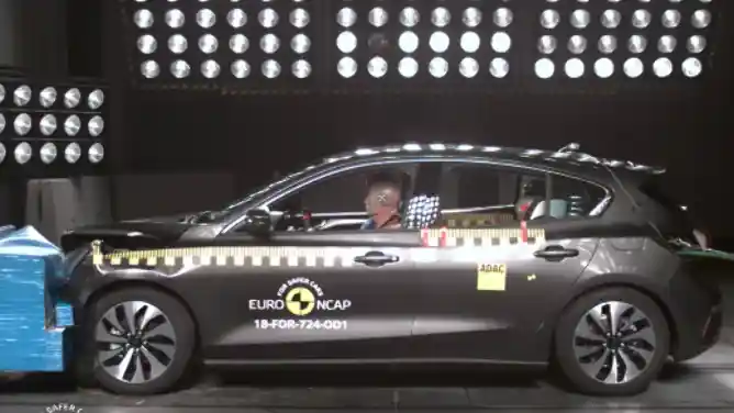 Foto - VIDEO: Crash Test Ford Focus 2018 (Euro NCAP)