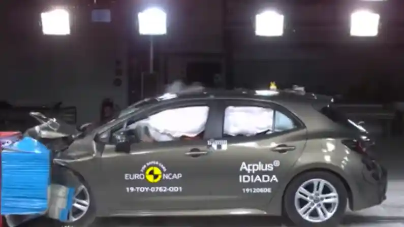 Crash Test - VIDEO: Crash Test Toyota Corolla 2019 (Euro NCAP)