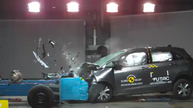Foto - VIDEO: Crash Test Honda Jazz 2020 (Euro NCAP)