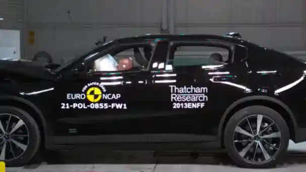 Crash Test - VIDEO: Crash Test Polestar 2 (Euro NCAP)