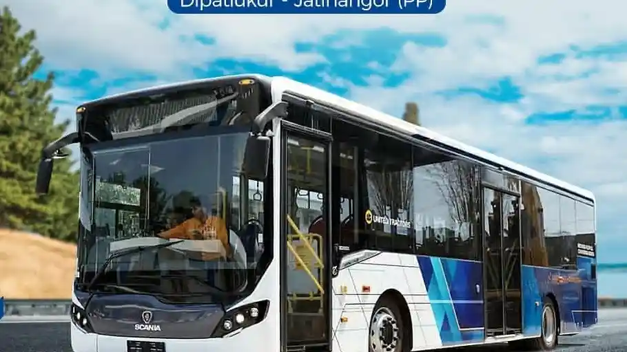 Bus - Hari Ini Bus Scania Lower Deck, Mengaspal Perdana di Bandung