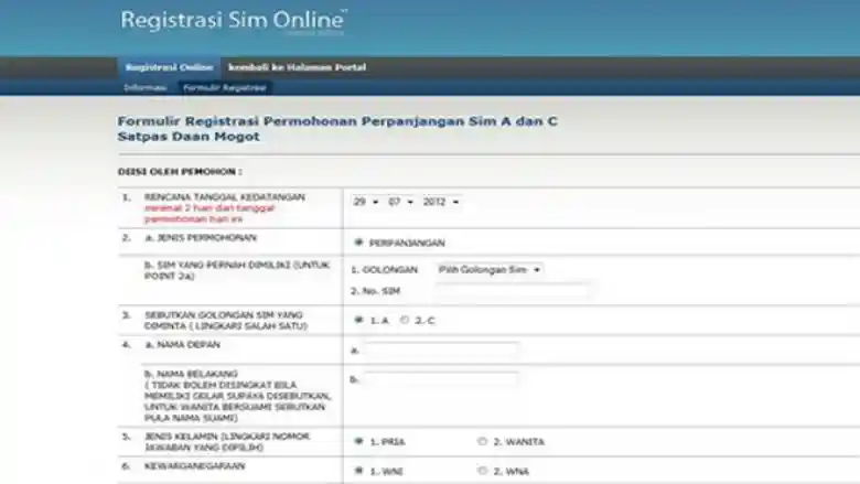 Tips - Ingin Perpanjang SIM Online? Begini Caranya