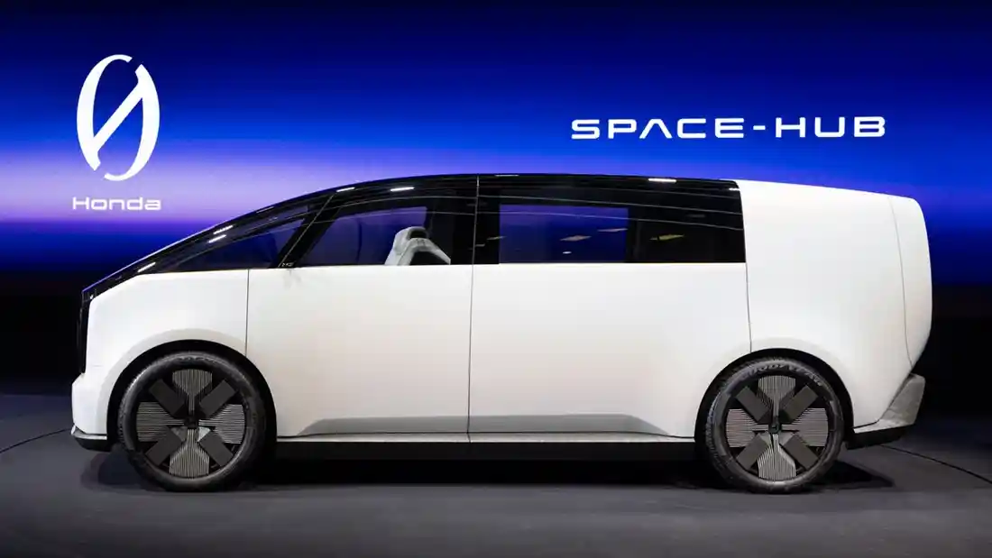Foto - Honda Rilis Konsep Van Listrik Terbaru, Namanya Space-Hub
