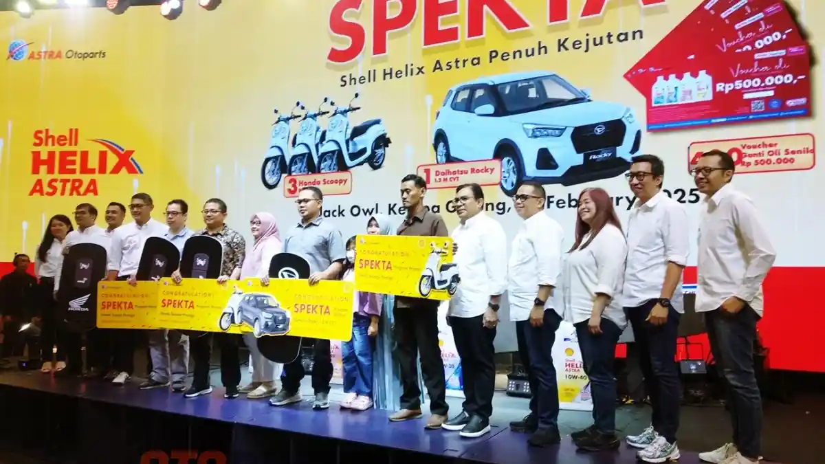 Berita - Astra Otoparts Dan Shell Indonesia Gelar "Shell Helix Astra Penuh Kejutan 2025"