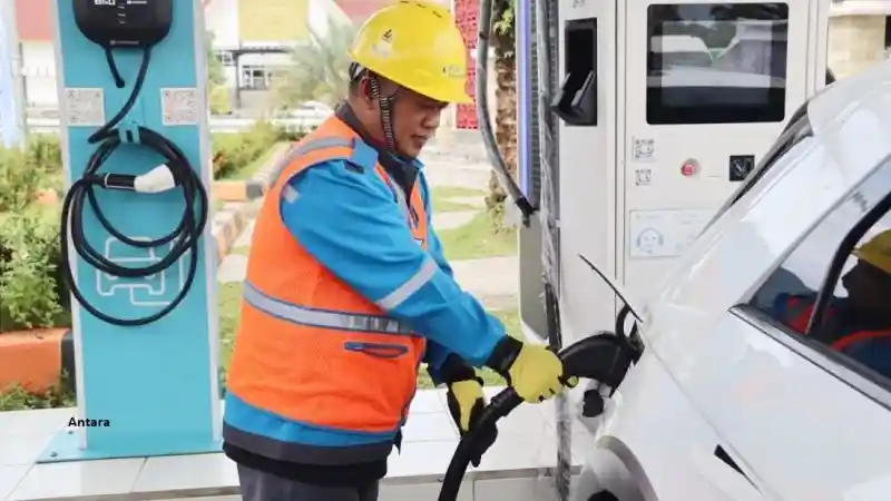 Berita - SPKLU Jalur Lampung-Sumatera Selatan Telah Siaga Sambut Libur Nataru