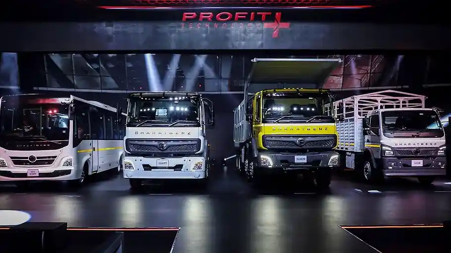 Berita - BharatBenz Pamerkan Line Up Truk dan Bus Terbaru 