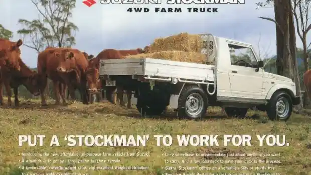 Foto - Suzuki Stockman, Varian Pikap Jimny Yang Tak Pernah Hadir Di Indonesia