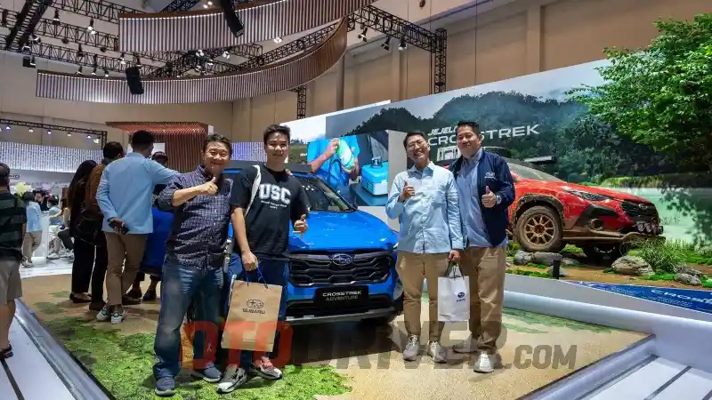 Foto - Inilah Tiga Model Terlaris Subaru di GIIAS 2024, Crosstrek Paling Diburu Konsumen